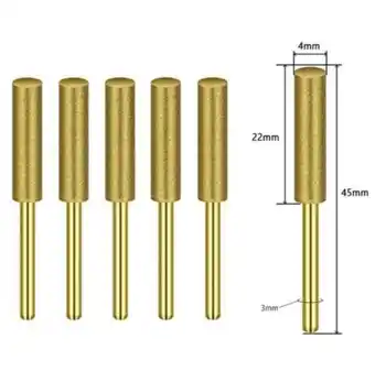 Láncfűrész élező fej - 5db-os szett 4mm