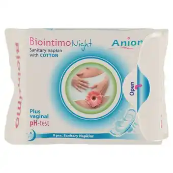 Rossmann Biointimo night intim betét - 8 db ajánlat