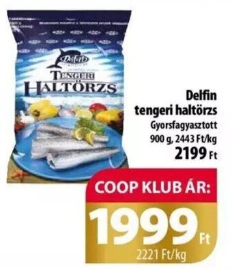 Coop Delfin tengeri haltörzs 900 g ajánlat