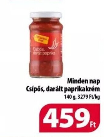 Minden nap Csípős, darált paprikakrém 140g