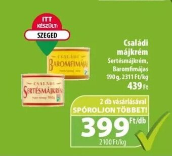 Családi májkrém 190g