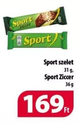 Coop Sport szelet stb. 31 / 36 g ajánlat