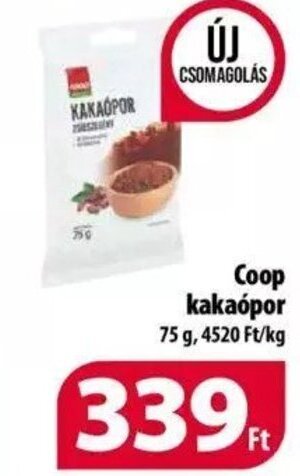 Coop kakaópor 75 g