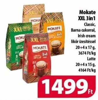 Coop Mokate XXL 3in1 20 + 4 x 17 g / 20 + 4 x 15 g ajánlat