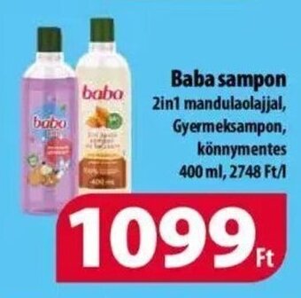 Coop Baba sampon 400 ml ajánlat