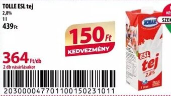 Coop TOLLE ESL tej 1 l ajánlat