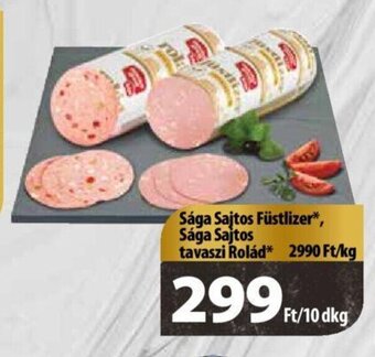 Coop Sága Sajtos Füstlizer stb. 10 dkg ajánlat