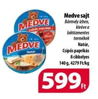 Coop Medve sajt 140 g ajánlat