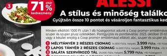 Coop SALÁTA SZERVÍROZÓ TÁL 1 csomag ajánlat
