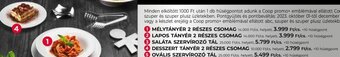 DESSZERT TÁNYÉR 2 RÉSZES CSOMAG