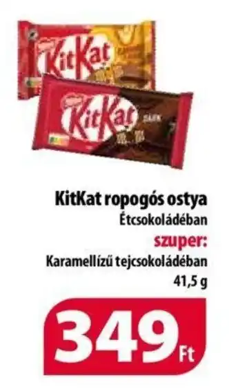 Coop KitKat ropogós ostya 41,5 g ajánlat