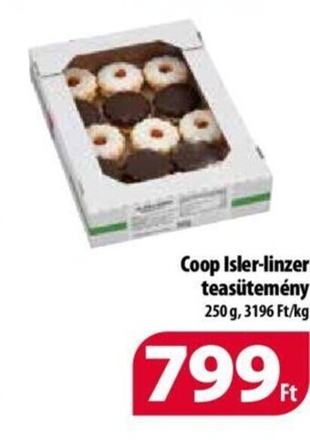 Coop Coop Isler-linzer teasütemény 250 g ajánlat