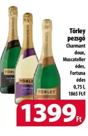 Coop Törley pezsgő 0,75 l ajánlat