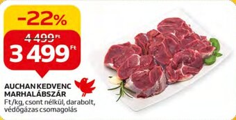 Auchan AUCHAN KEDVENC MARHALÁBSZÁR 1 kg ajánlat