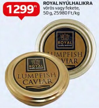 Auchan ROYAL NYÚLHALIKRA, 50g ajánlat