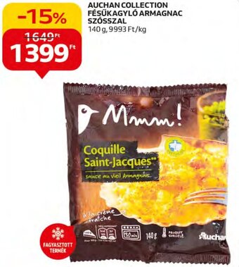 Auchan AUCHAN COLLECTION FÉSÜKAGYLÓ ARMAGNAC SZÓSSZAL 140g ajánlat