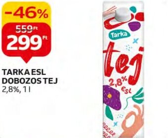 Auchan TARKA ESL DOBOZOS TEJ 2,8%, 1l ajánlat