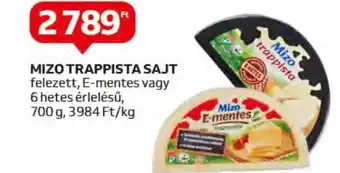 Auchan MIZO TRAPPISTA SAJT, 700g ajánlat