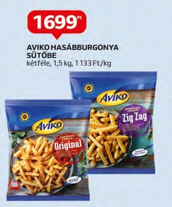 Auchan AVIKO HASÁBBURGONYA SÜTŐBE 1,5 kg ajánlat