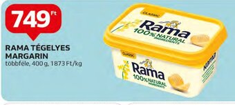 Auchan RAMA TÉGELYES MARGARIN 400 g ajánlat