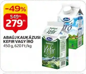 Auchan ABAÚJ KAUKÁZUSI KEFIR VAGY ÍRÓ 450 g ajánlat