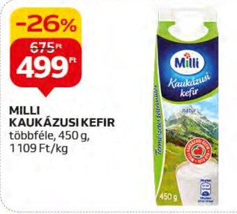 Auchan MILLI KAUKÁZUSI KEFIR 450 g ajánlat