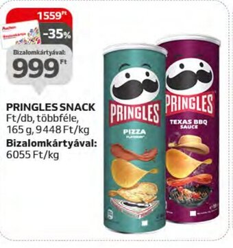 Auchan PRINGLES SNACK 165 g ajánlat