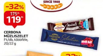 Auchan CERBONA MÜZLISZELET 20 / 22 g ajánlat