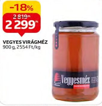 Auchan VEGYES VIRÁGMÉZ 900 g ajánlat