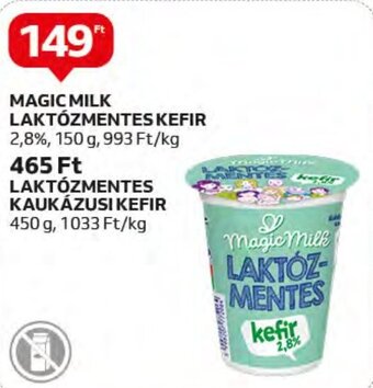 Auchan MAGIC MILK LAKTÓZMENTES KEFIR 150 g ajánlat