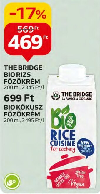THE BRIDGE BIO RIZS FŐZŐKRÉM 200 ml
