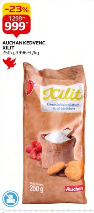 AUCHAN KEDVENC XILIT 250 g
