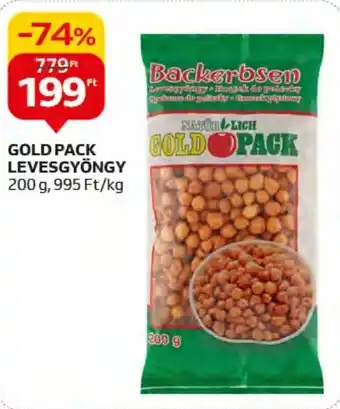 GOLD PACK LEVESGYÖNGY 200 g