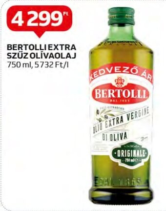 Auchan BERTOLLI EXTRA SZŰZ OLÍVAOLAJ 750 ml ajánlat
