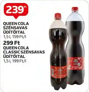 Auchan QUEEN COLA SZÉNSAVAS ÜDÍTŐITAL 1,5 l ajánlat