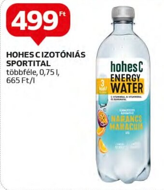 Auchan HOHES C IZOTÓNIÁS SPORTITAL 0,75 l ajánlat