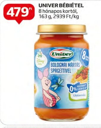 Auchan UNIVER BÉBIÉTEL 163 g ajánlat