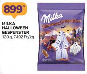 Auchan MILKA HALLOWEEN GESPENSTER 120 g ajánlat