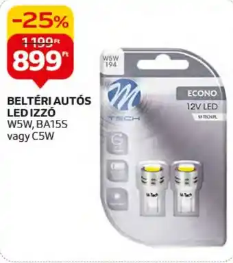 BELTÉRI AUTÓS LED IZZÓ 1 db