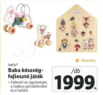 Lidl lupilu Baba készség-fejlesztő játék 1 db ajánlat