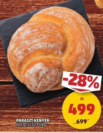 PENNY PARASZT KENYÉR 405 g ajánlat
