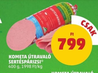 PENNY KOMETA ÚTRAVALÓ SERTÉSPÁRIZSI 400 g ajánlat