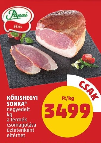 PENNY KŐRISHEGYI SONKA 1 kg ajánlat