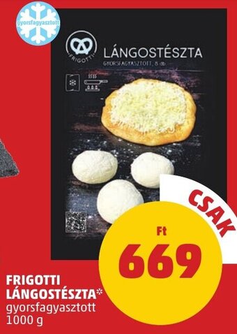 FRIGOTTI LÁNGOSTÉSZTA 1000 g