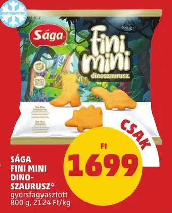 SÁGA FINI MINI DINO-SZAURUSZ 800 g