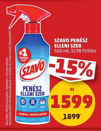 PENNY SZAVO PENÉSZ ELLENI SZER 500 ml ajánlat