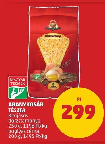 PENNY ARANYKOSÁR TÉSZTA 250 / 200 g ajánlat