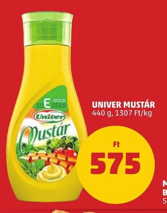 PENNY UNIVER MUSTÁR 440 g ajánlat