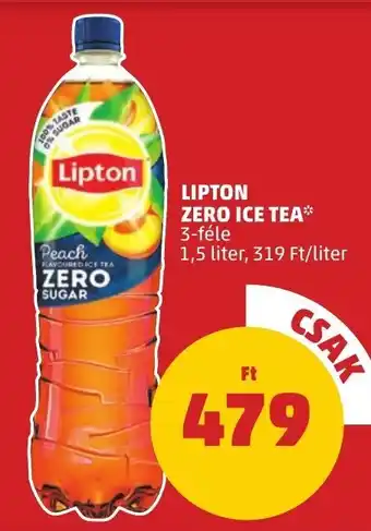 LIPTON ZERO ICE TEA 1,5 l