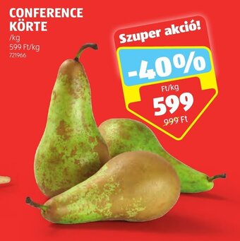 ALDI CONFERENCE KÖRTE 1 kg ajánlat